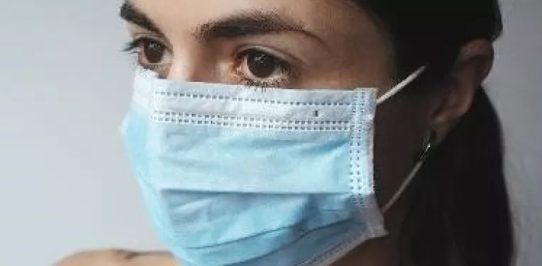 Doctor talking to patient in the office