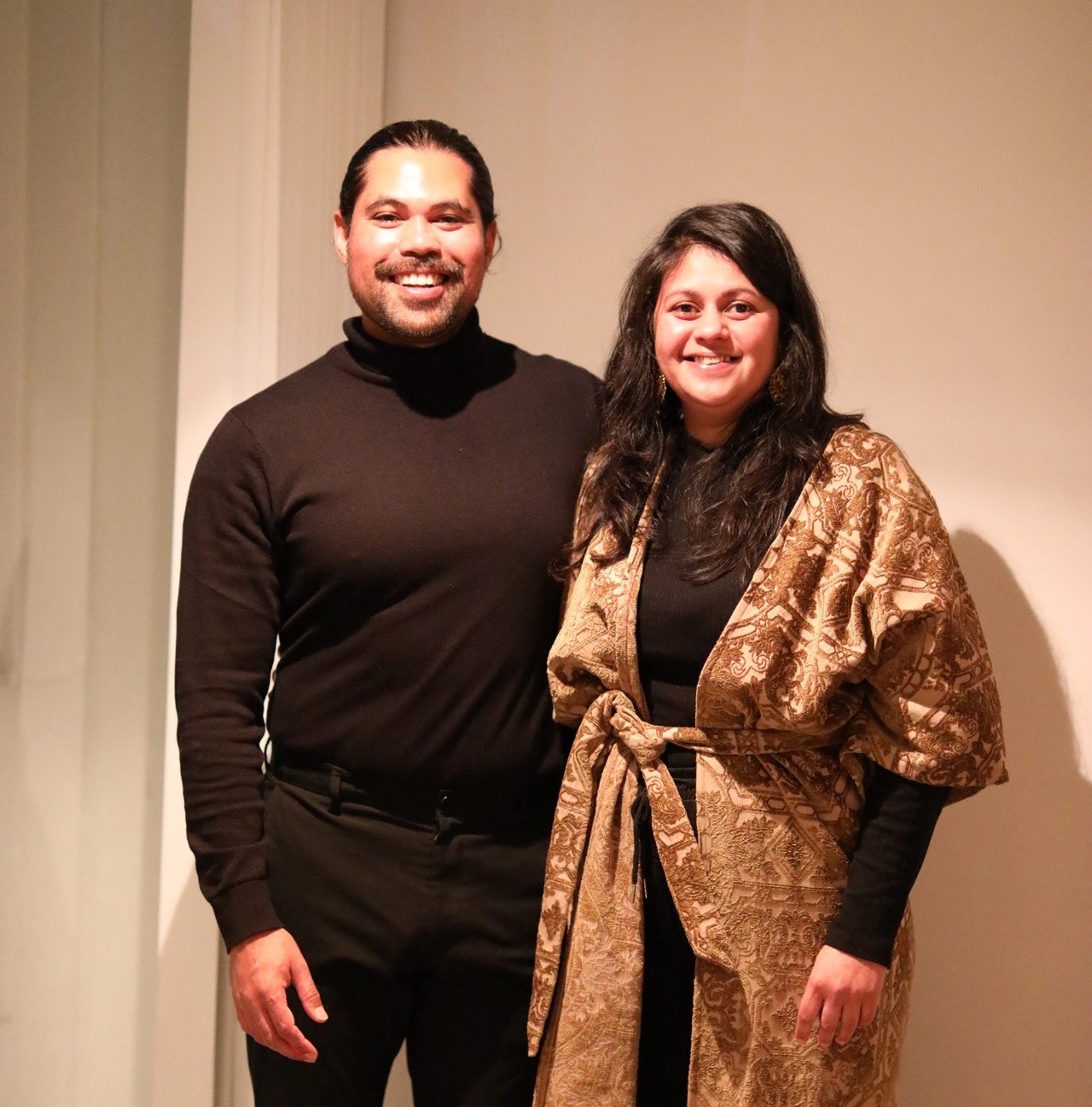 A photo of Reshaan Dollie and Rizqah Dollie
