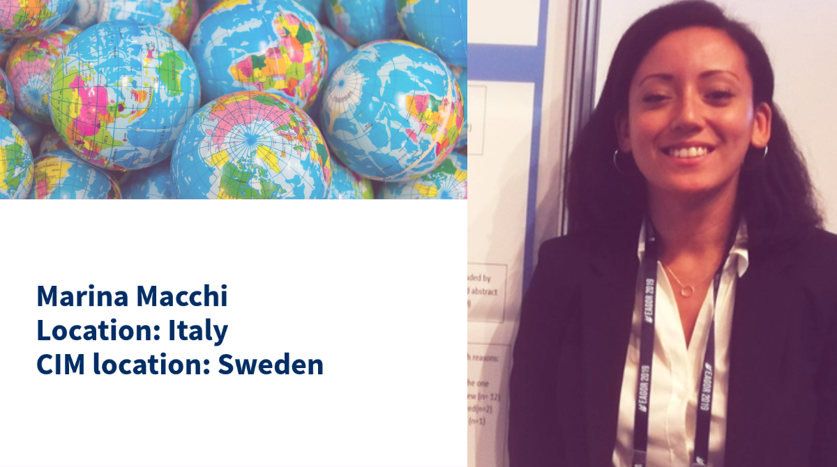 Marina Macchi, Location: Italy, CIM location: Sweden