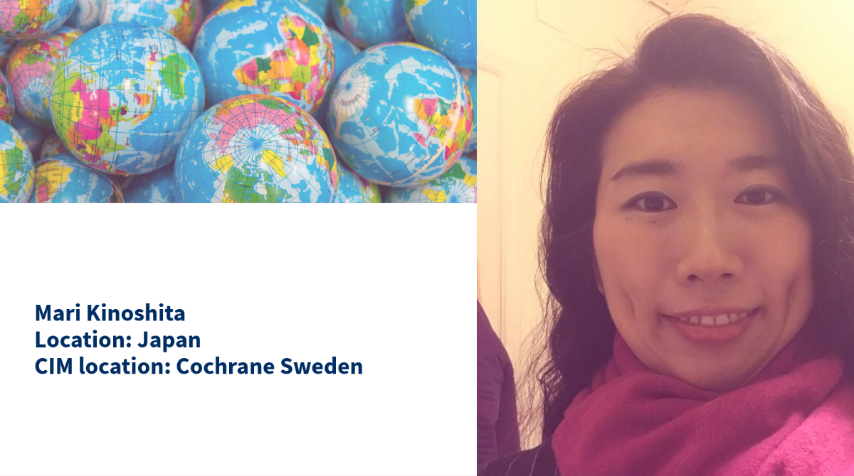 Getting involved in Cochrane’s work means becoming part of a global community. Connect with Cochrane Groups across the world through the Cochrane International Mobility programme!