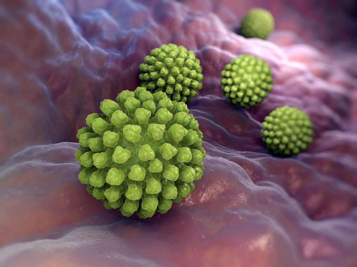 Graphical depiction of viruses