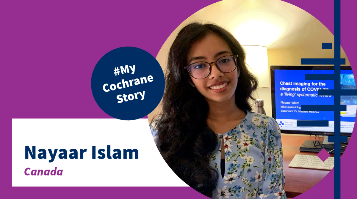 #MyCochraneStory featuring Nimisha Kumar