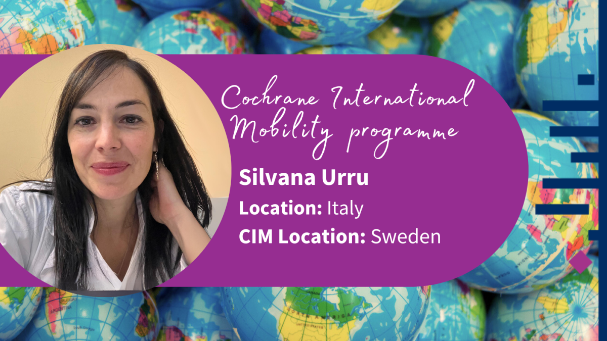 Getting involved in Cochrane’s work means becoming part of a global community. Connect with Cochrane Groups across the world through the Cochrane International Mobility programme!